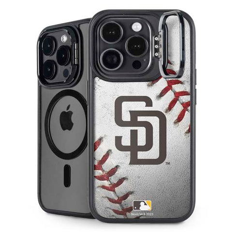 MLB San Diego Padres Game Ball iPhone 16 Pro Kickstand Case